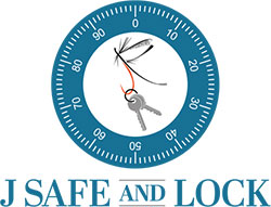 J Safe and Lock logo; a Missoula, Montana locksmith.
